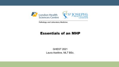 Essentials of an MHP