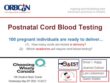 Postnatal Cord Blood Testing