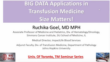Big Data Applications in Transfusion Medicine: Size Matters