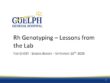 Rh Genotyping – Lessons From the Lab
